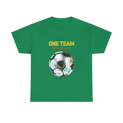 Unisex Heavy Cotton Tee - One Team, One Dream