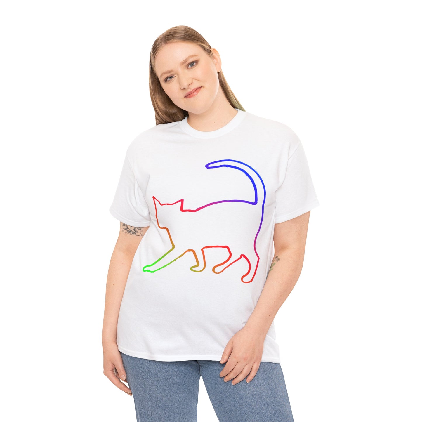 Cat Rainbow T-shirt