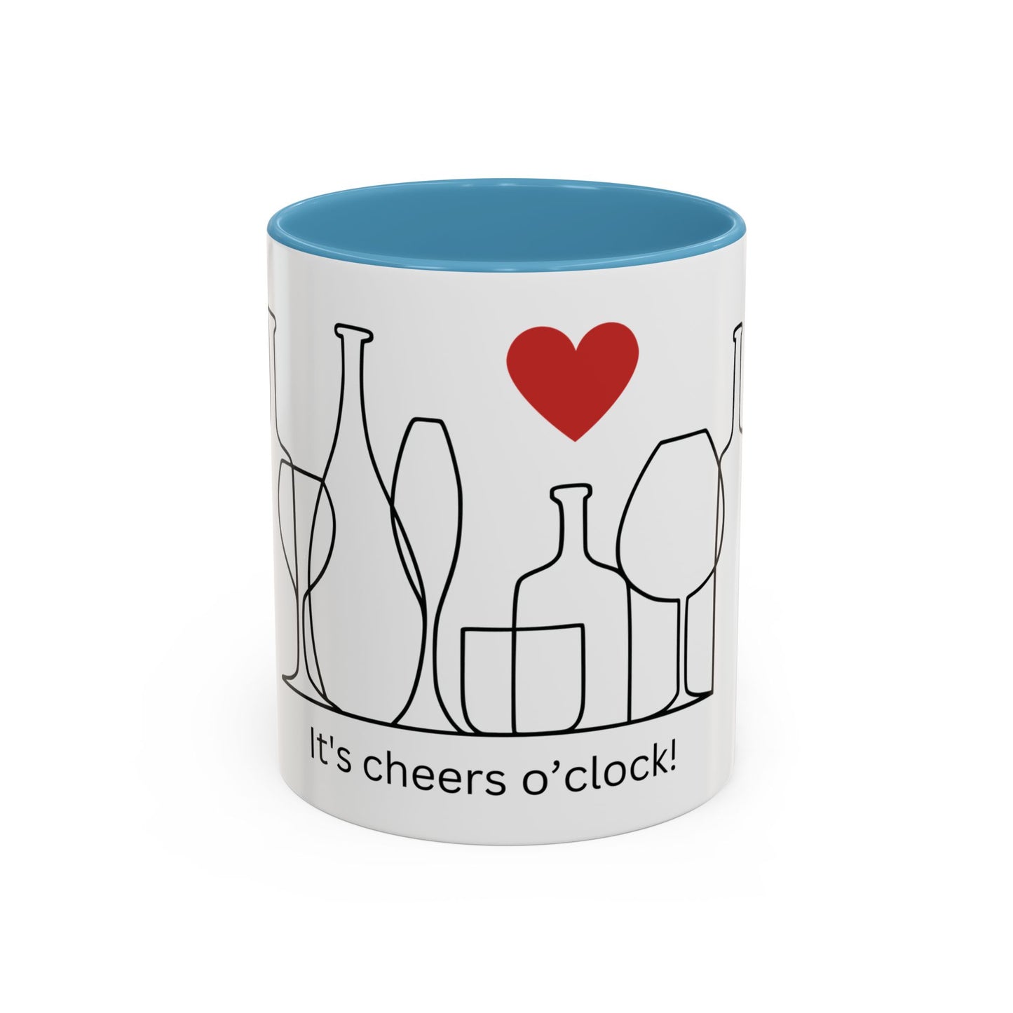 Cheers O'Clock Coffee Mug (11, 15oz)