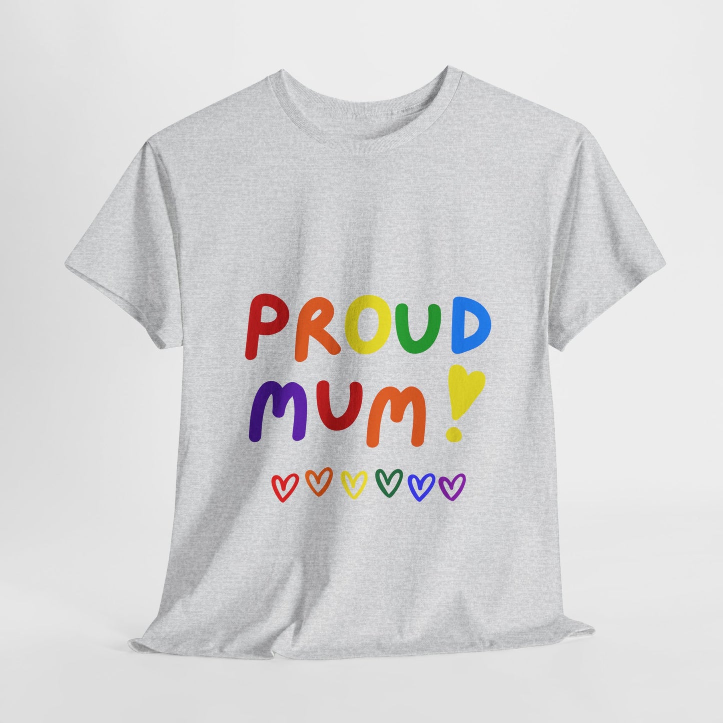 Unisex Heavy Cotton Tee - Proud Mum