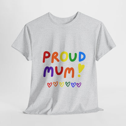 Unisex Heavy Cotton Tee - Proud Mum