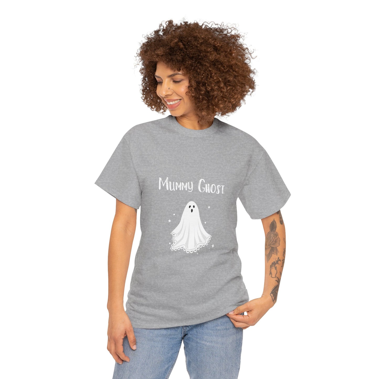 Mummy Ghost - Unisex Heavy Cotton Tee