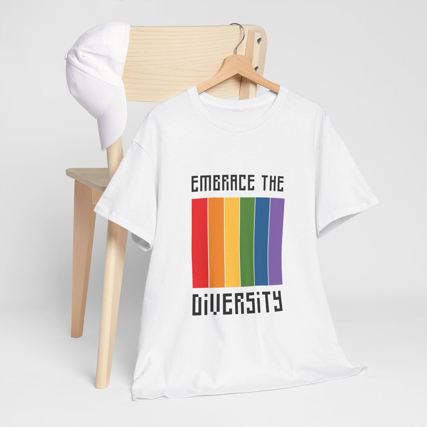 Unisex Heavy Cotton Tee - Embrace The Diversity