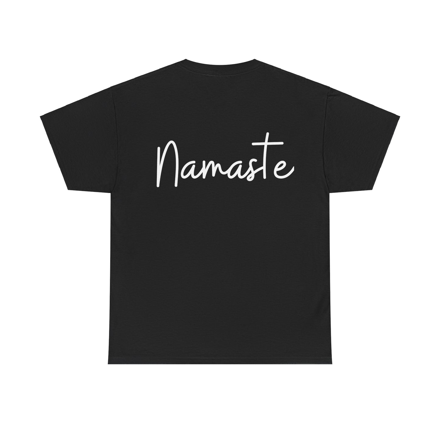 "Namaste" & "Namaste" (Hindi Greetings) Unisex Heavy Cotton Tee