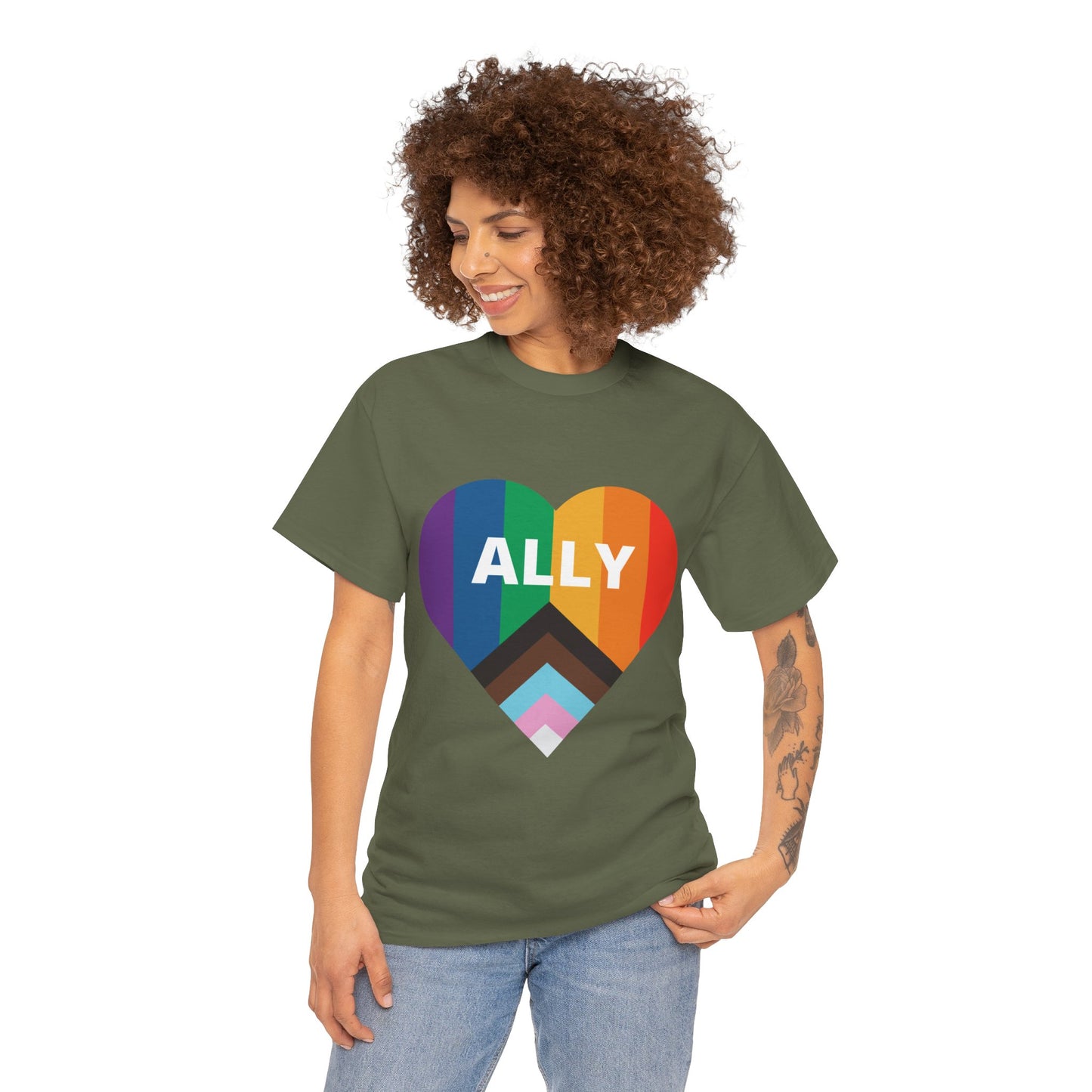 Ally - Unisex Heavy Cotton Tee