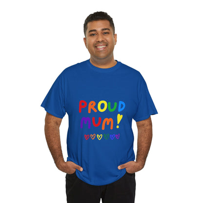 Unisex Heavy Cotton Tee - Proud Mum