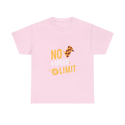 Unisex Heavy Cotton Tee - No Speed Limit