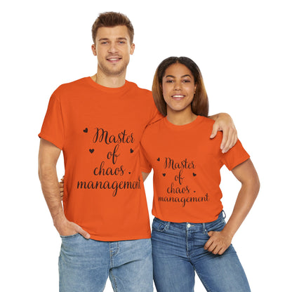 Unisex Heavy Cotton Tee - Chaos Management