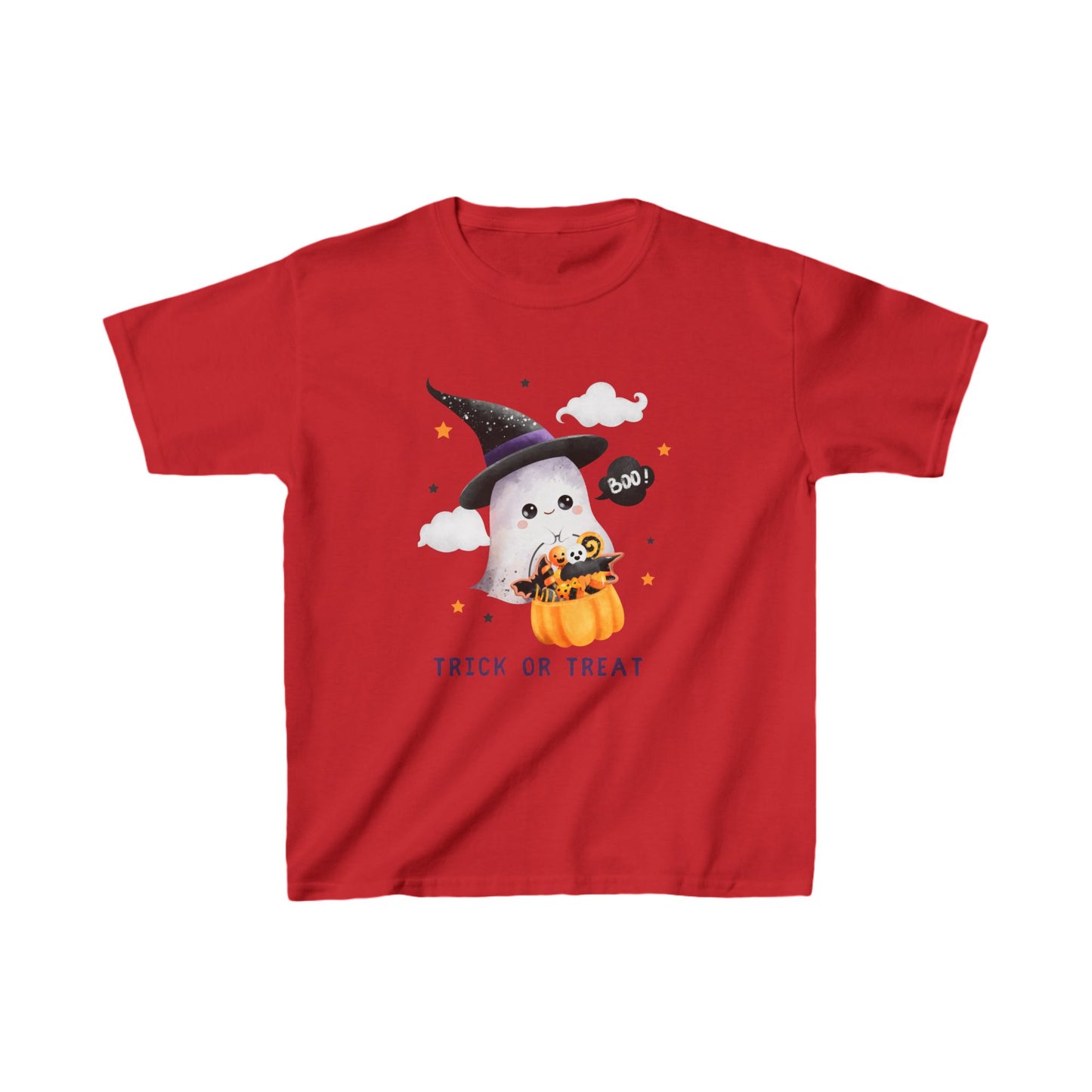 Kids Heavy Cotton™ Tee - Trick Or Treat