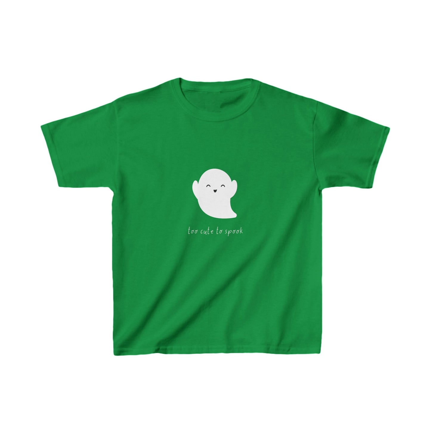 Kids Heavy Cotton™ Tee - Too Cute To Spook