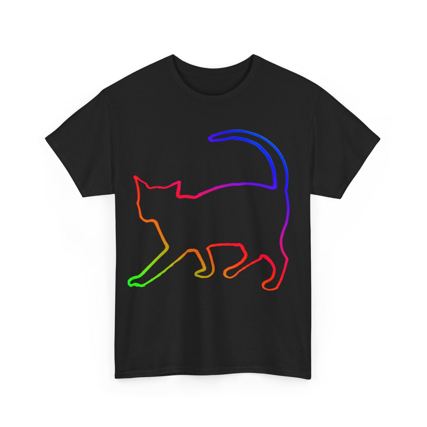 Cat Rainbow T-shirt