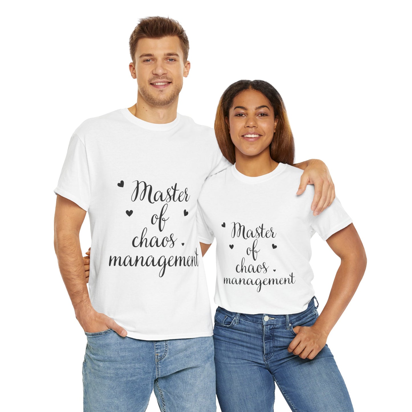 Unisex Heavy Cotton Tee - Chaos Management