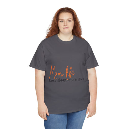 Unisex Heavy Cotton Tee - Mum Life