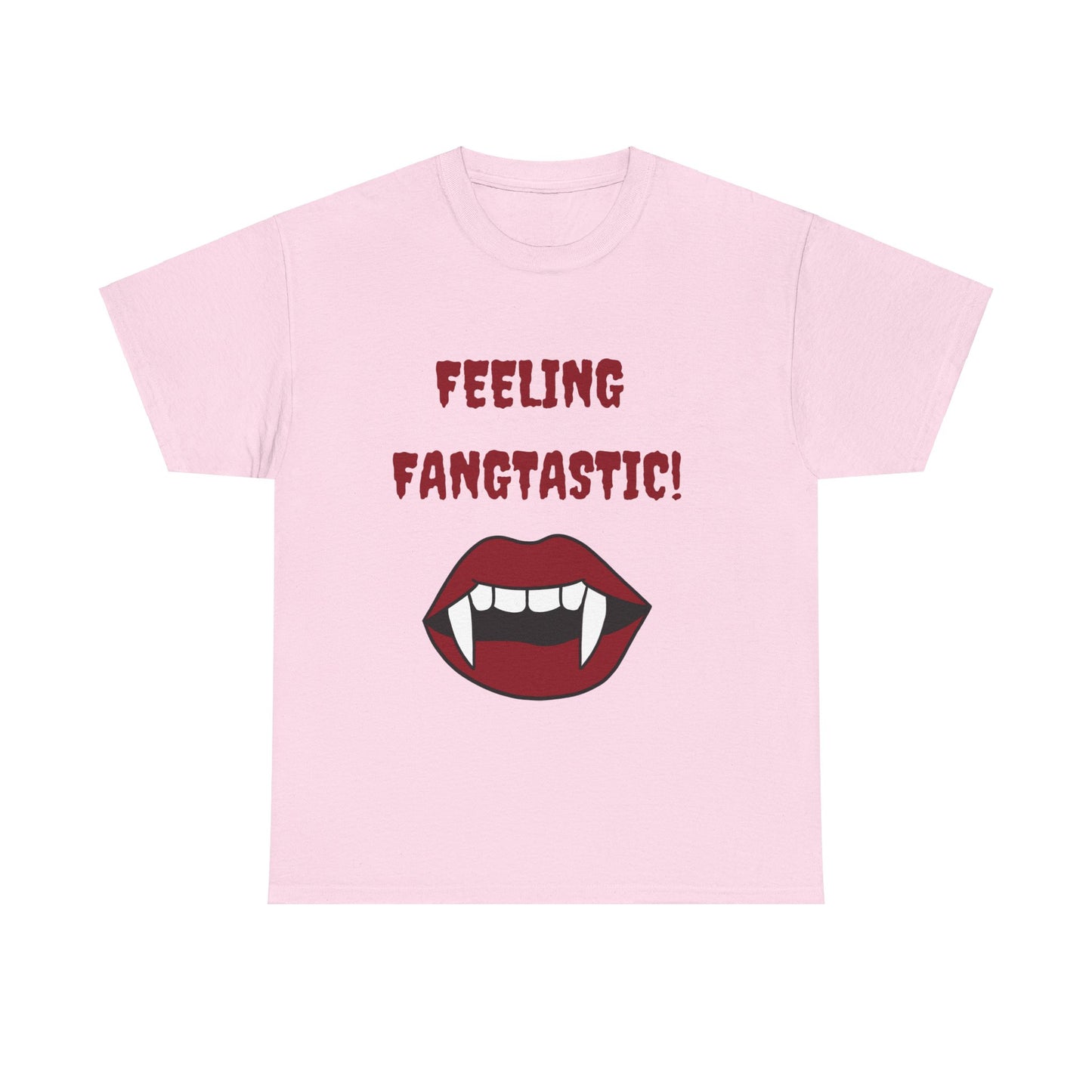 Unisex Heavy Cotton Tee - Feeling Fangtastic