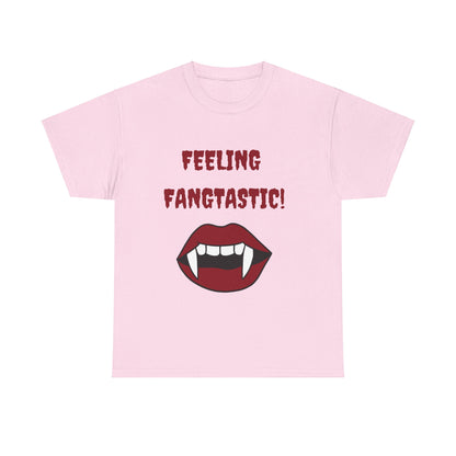 Unisex Heavy Cotton Tee - Feeling Fangtastic