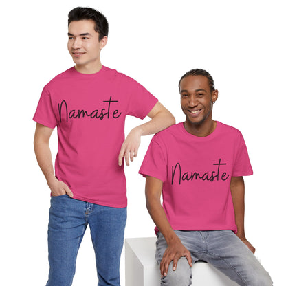 "Namaste" (Hindi Greeting) Unisex Heavy Cotton Tee