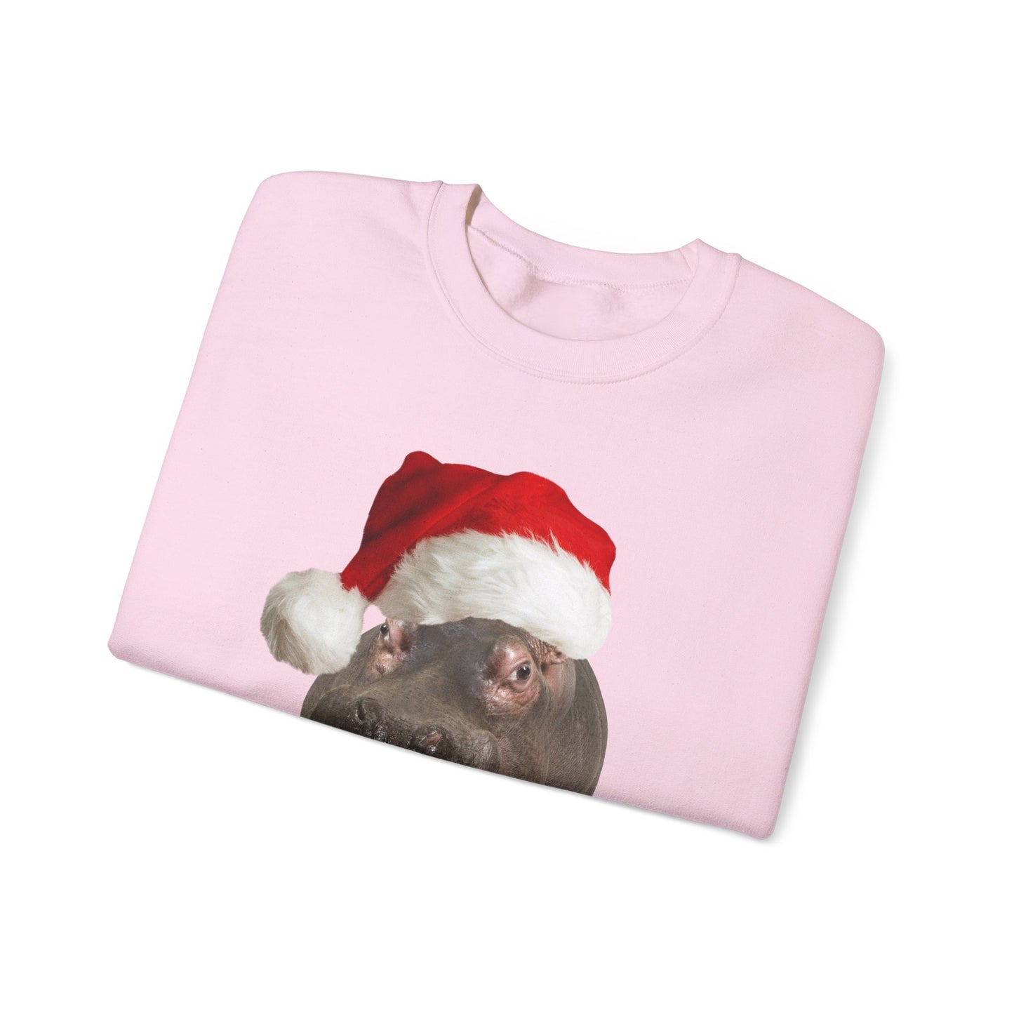 Hippity-Ho Hippo xmas Crewneck Sweatshirt