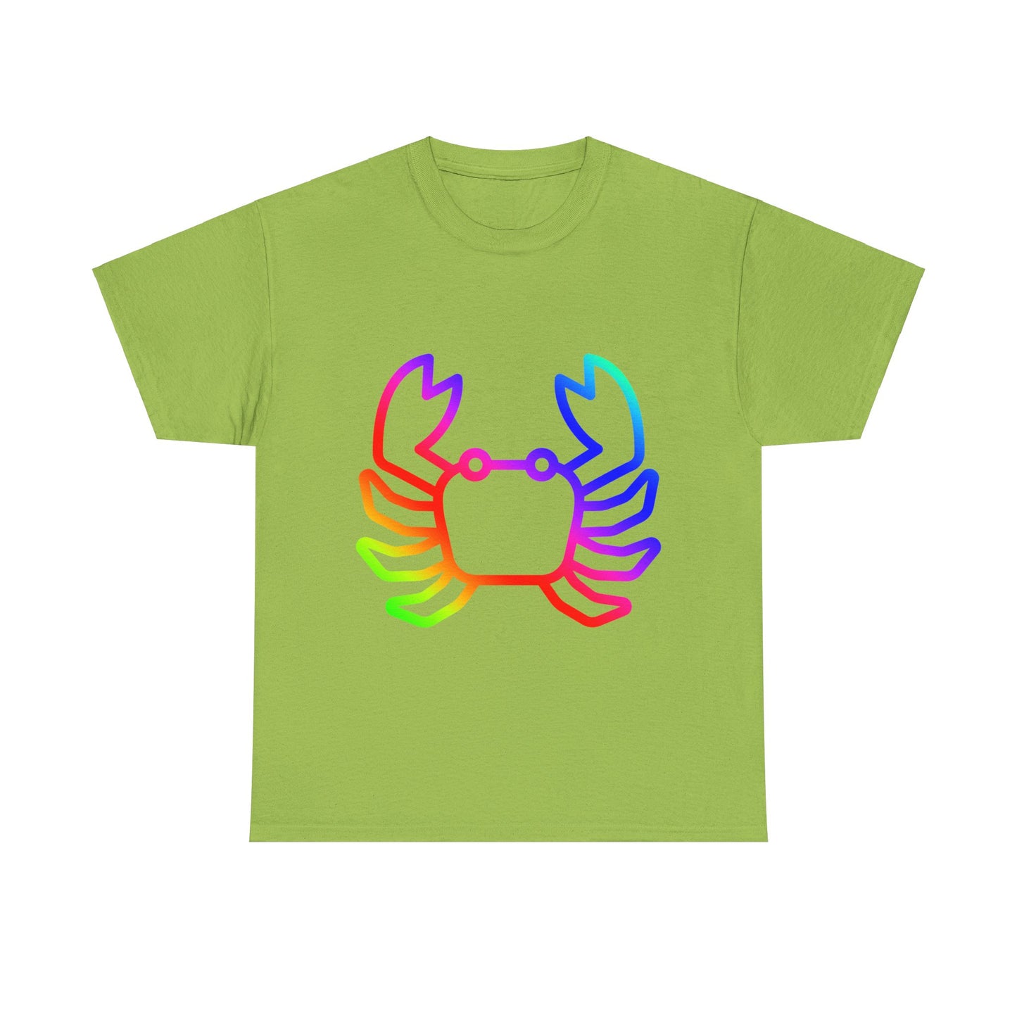 Vibrant, rainbow, colourful crab. Ideal for any animal or wildlife lover.  T-SHIRT