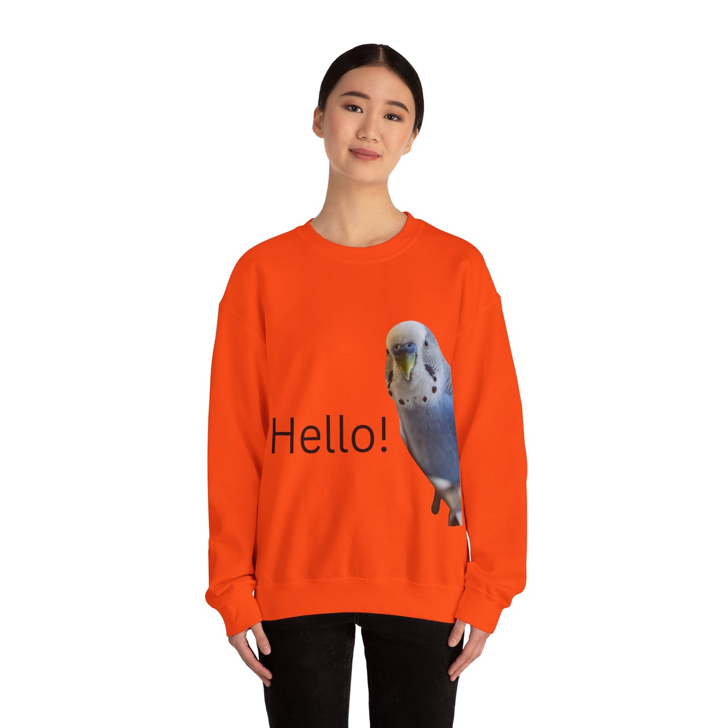 Budgie Hello Sweatshirt