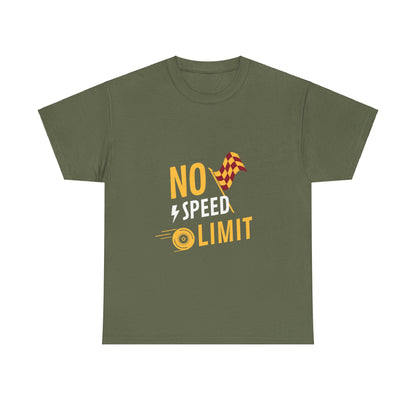 Unisex Heavy Cotton Tee - No Speed Limit