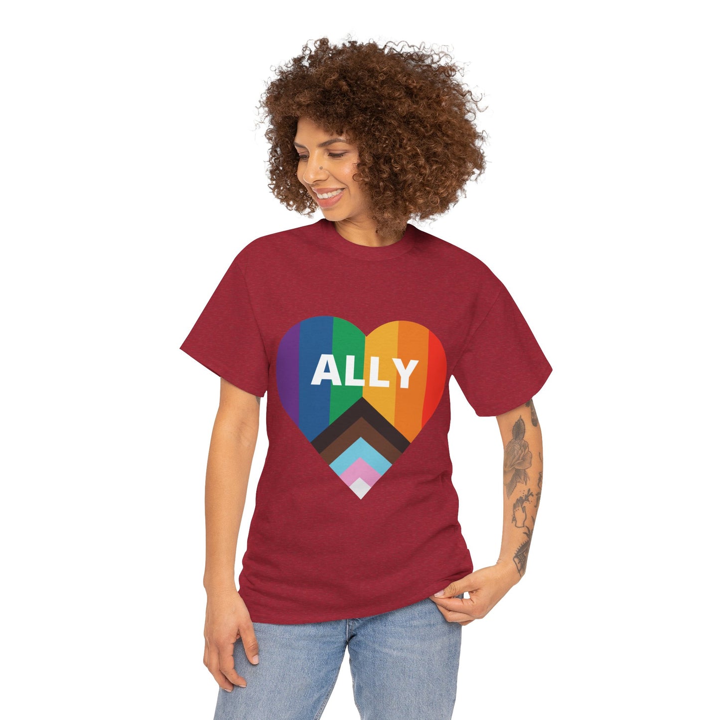 Ally - Unisex Heavy Cotton Tee