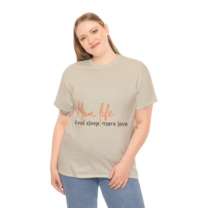 Unisex Heavy Cotton Tee - Mum Life