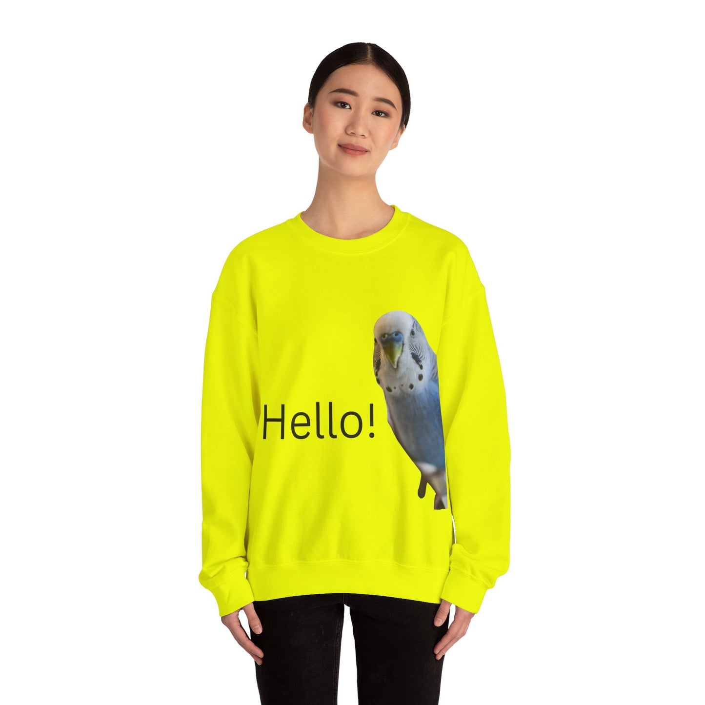 Budgie Hello Sweatshirt