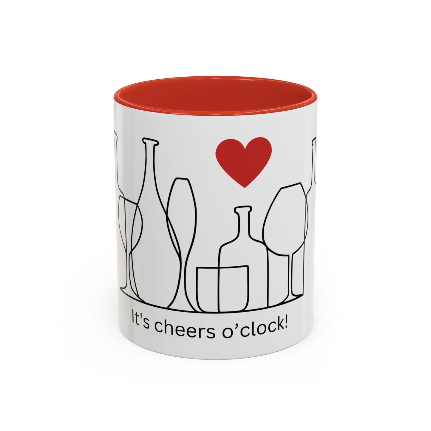 Cheers O'Clock Coffee Mug (11, 15oz)