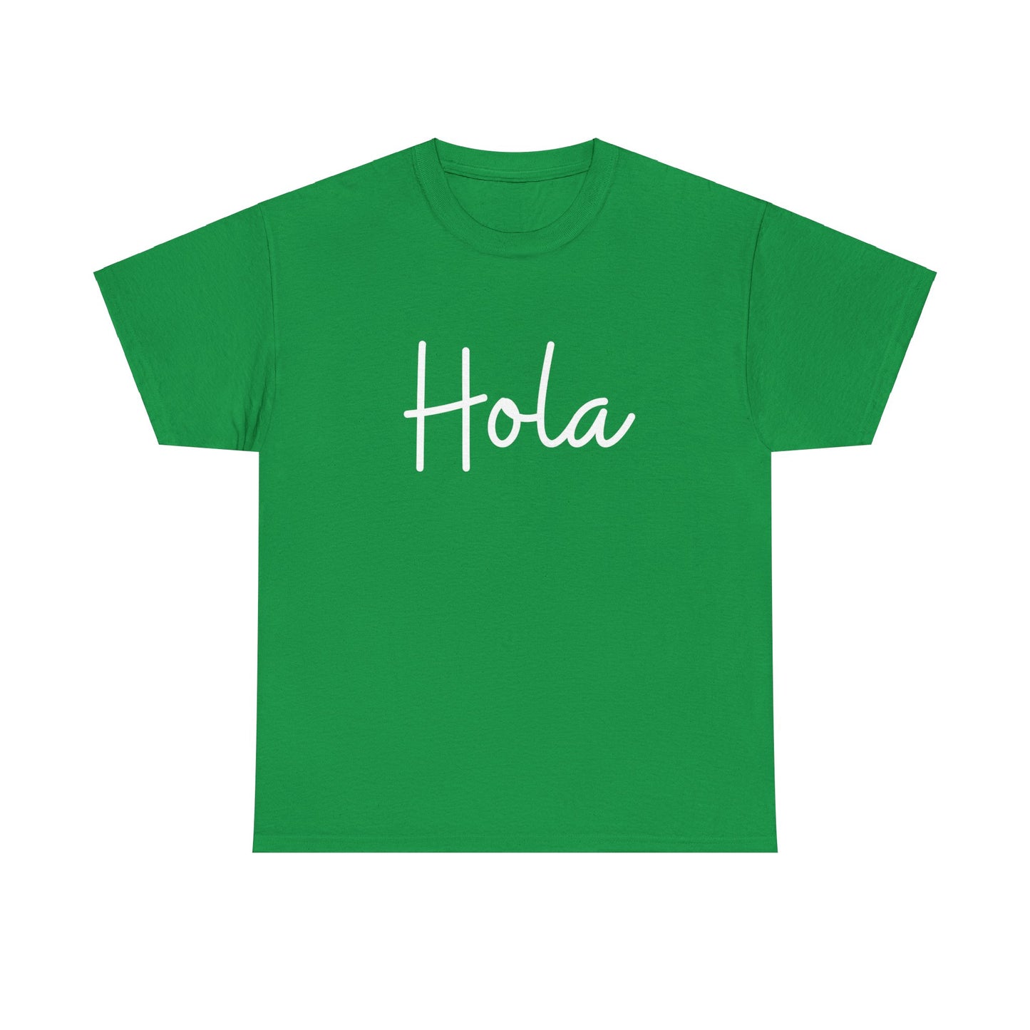 "Hola" & "Hasta Luego" (Spanish Greetings) Unisex Heavy Cotton Tee