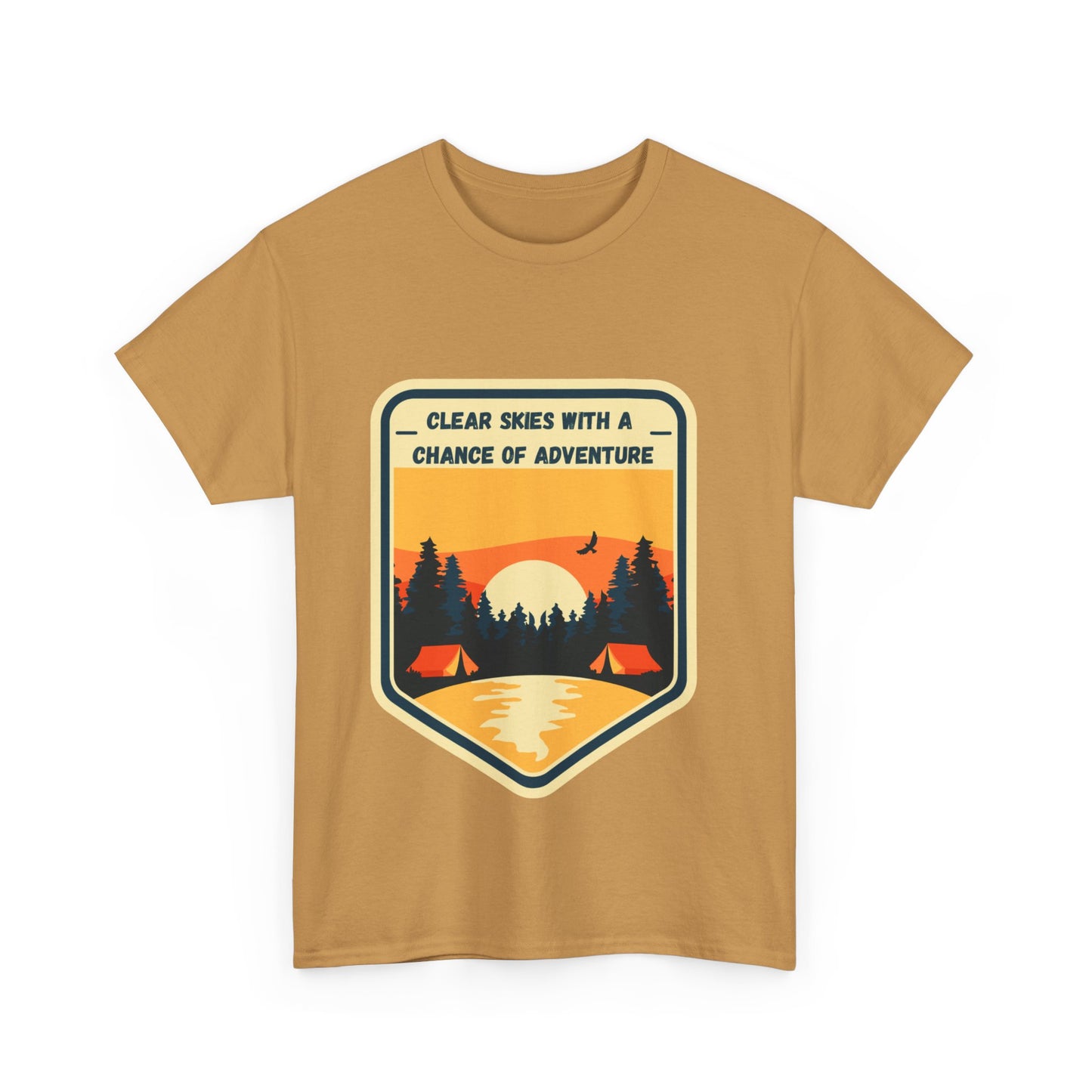 Unisex Heavy Cotton Tee - Chance Of Adventure