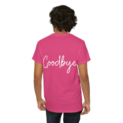 "Hello" & "Goodbye" (English Greetings) Unisex Heavy Cotton Tee