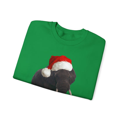 Trunk loads of Christmas cheer - Elephant Christmas jumper