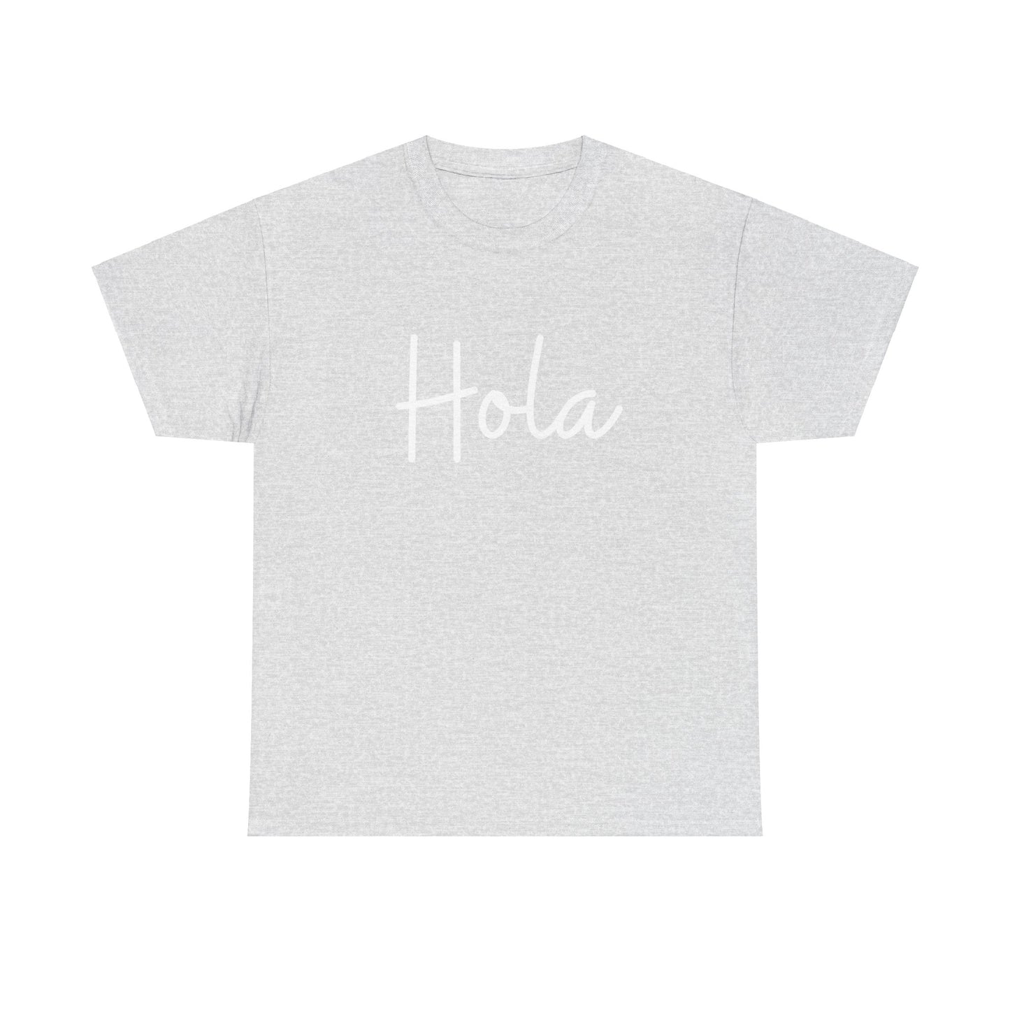 "Hola" & "Hasta Luego" (Spanish Greetings) Unisex Heavy Cotton Tee