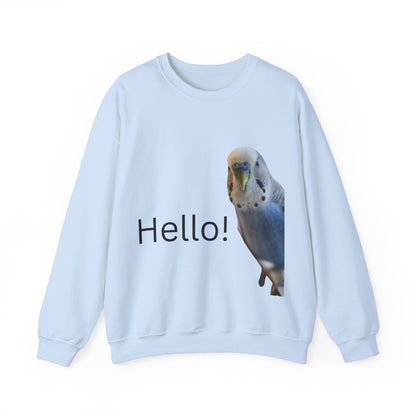 Hello Budgie T-shirt for Budgie lovers and bird enthusiasts.