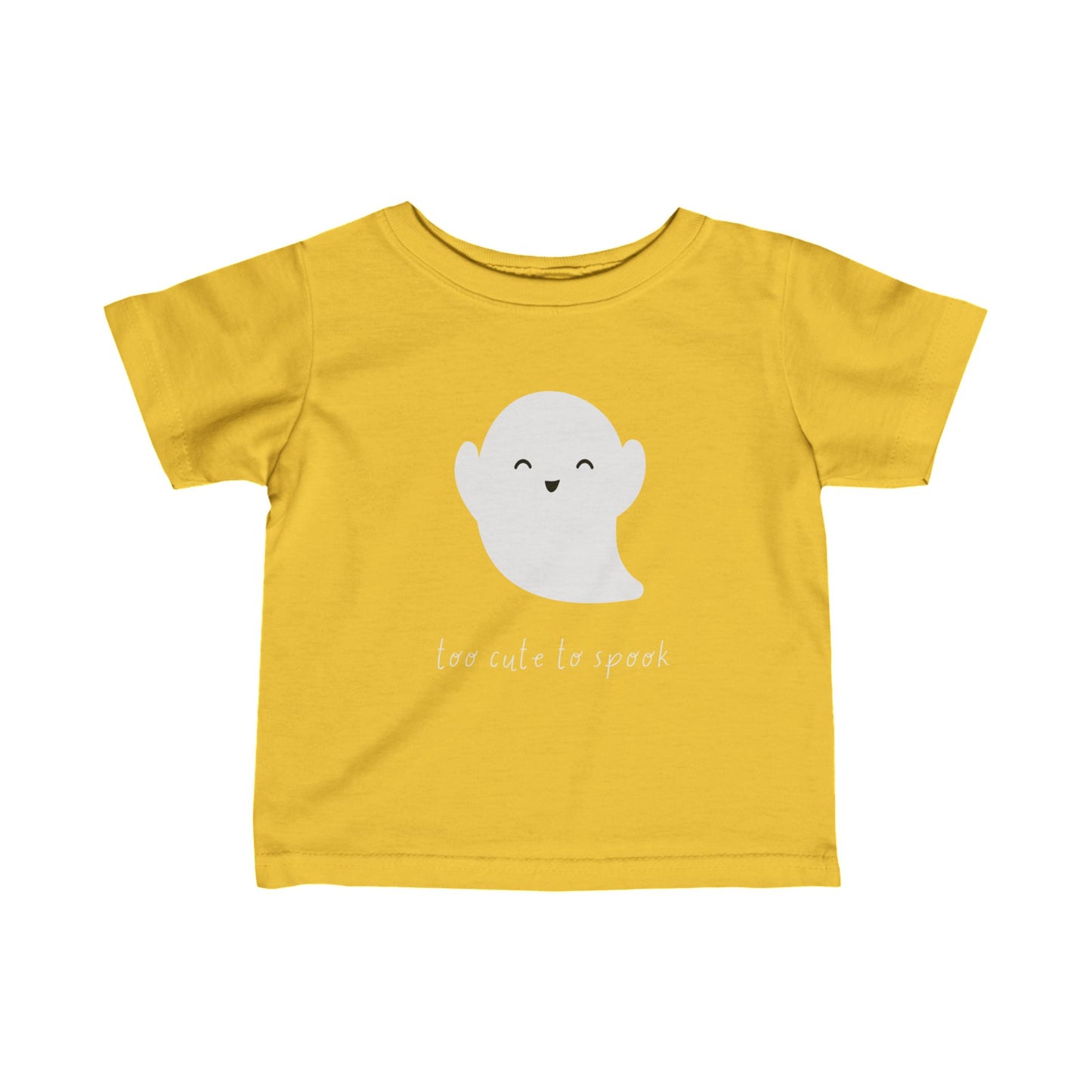 Infant Fine Jersey Tee - Too Cute To Spook