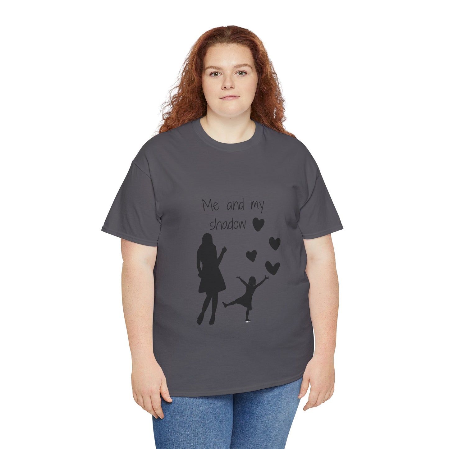 Unisex Heavy Cotton Tee - Shadow Girl