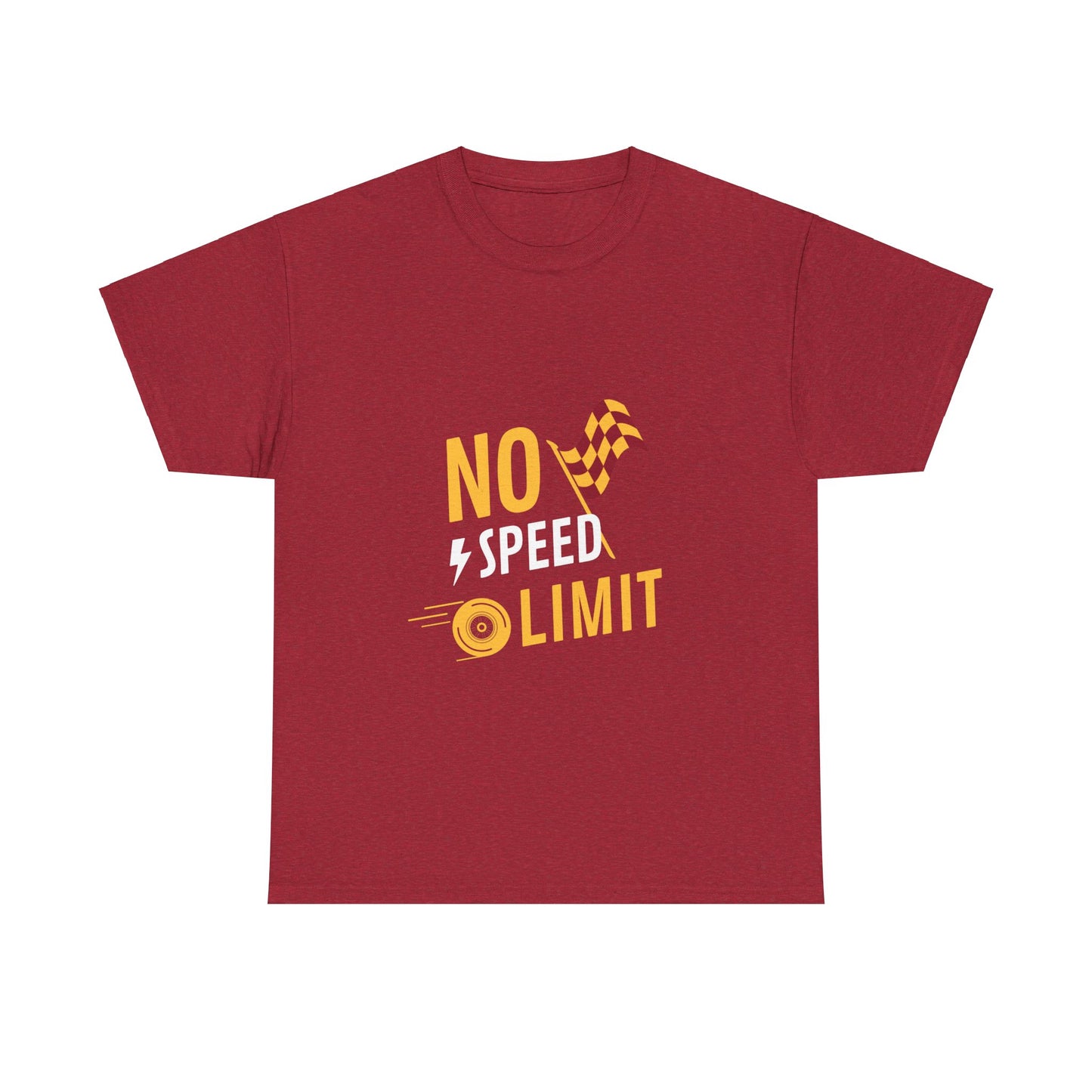 Unisex Heavy Cotton Tee - No Speed Limit