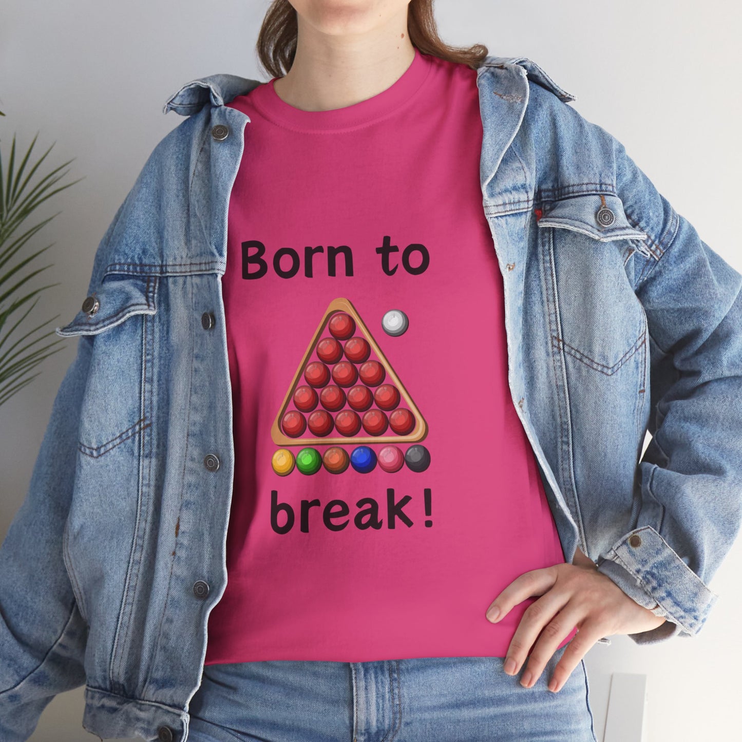 Unisex Heavy Cotton Tee - Born To Break