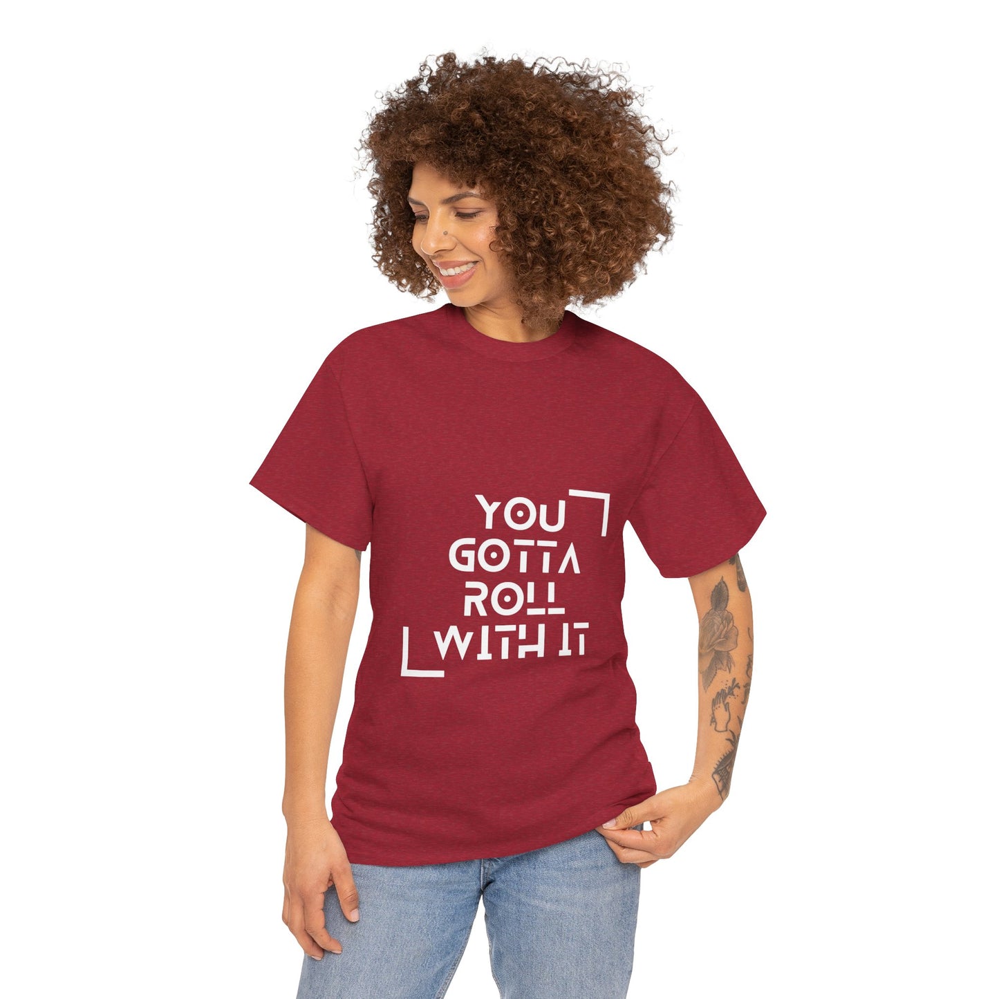 Roll With It - Unisex Heavy Cotton Tee