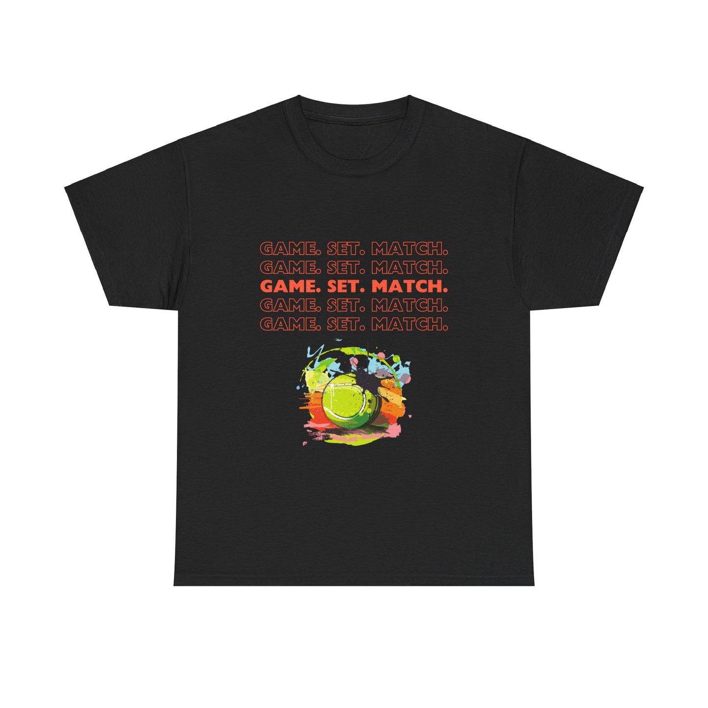 Unisex Heavy Cotton Tee - Game, Set, Match