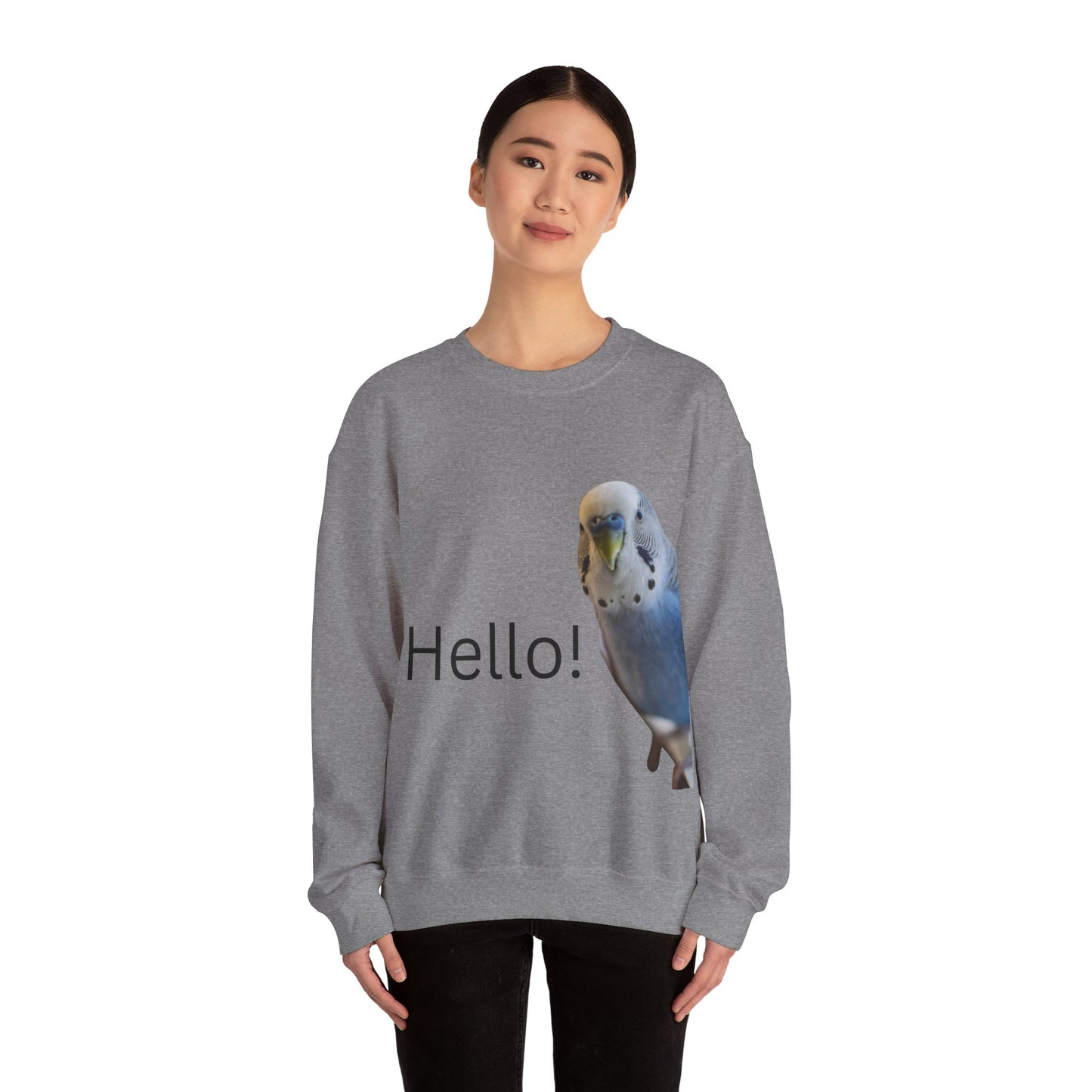 Budgie Hello Sweatshirt