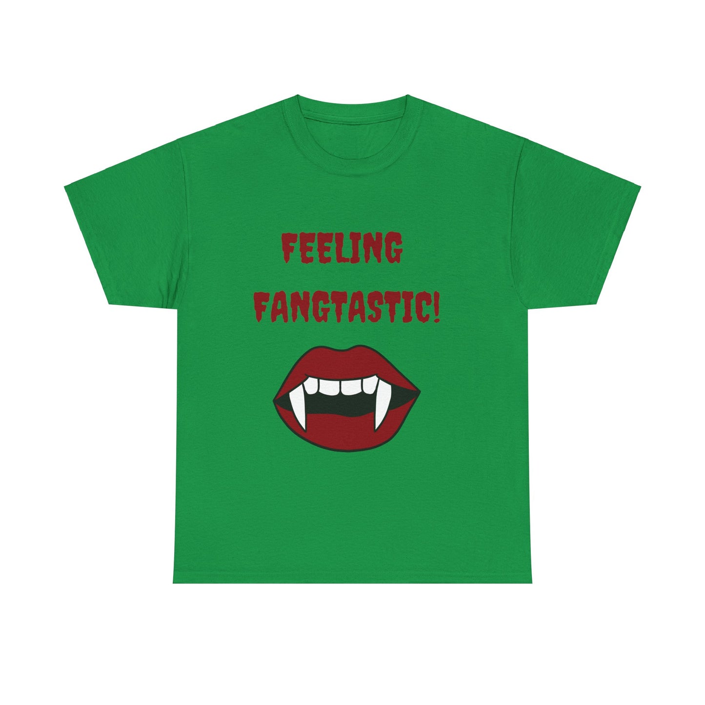 Unisex Heavy Cotton Tee - Feeling Fangtastic