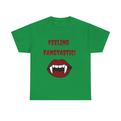 Unisex Heavy Cotton Tee - Feeling Fangtastic