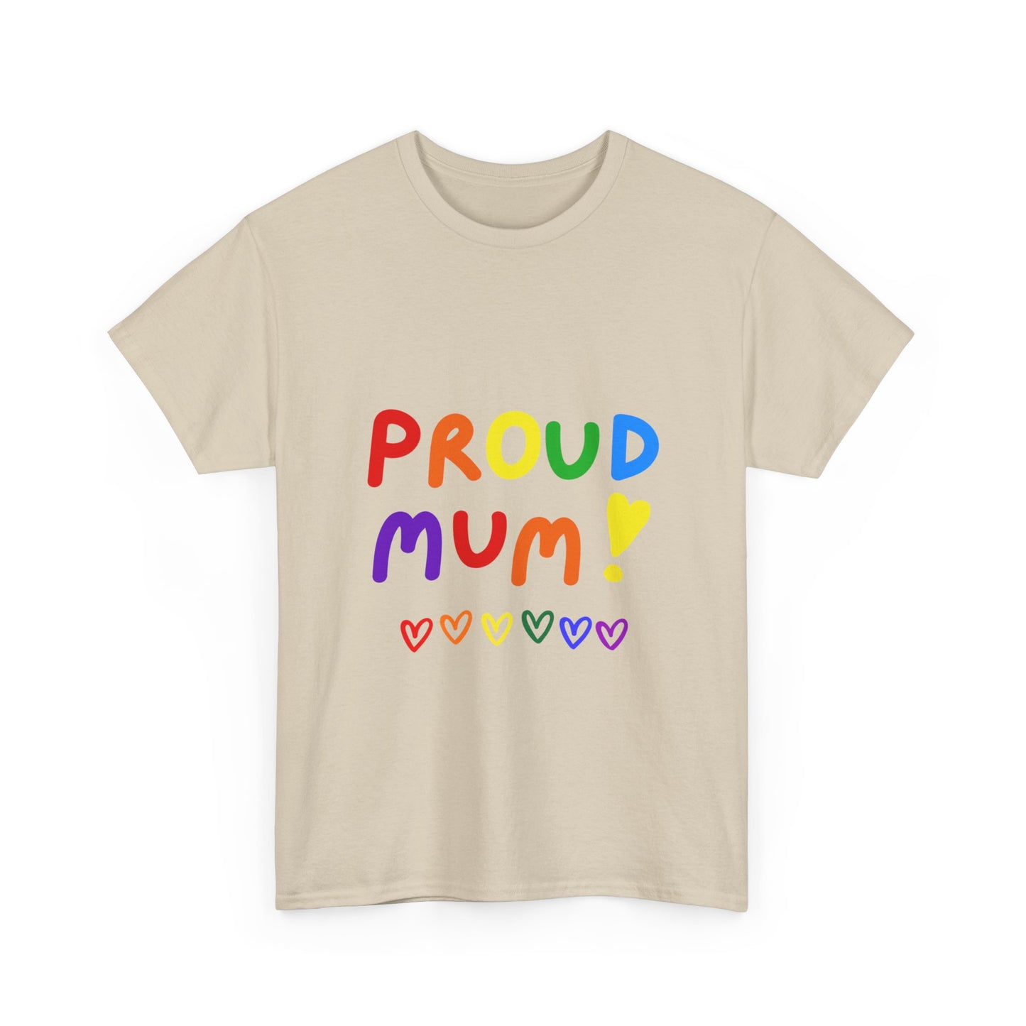 Unisex Heavy Cotton Tee - Proud Mum