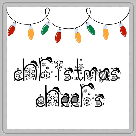 Christmas Cheers - Ceramic Coaster