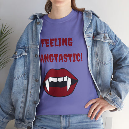 Unisex Heavy Cotton Tee - Feeling Fangtastic