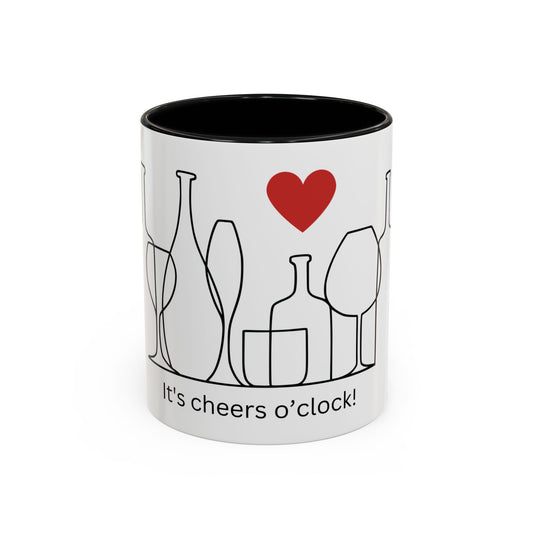 Cheers O'Clock Coffee Mug (11, 15oz)