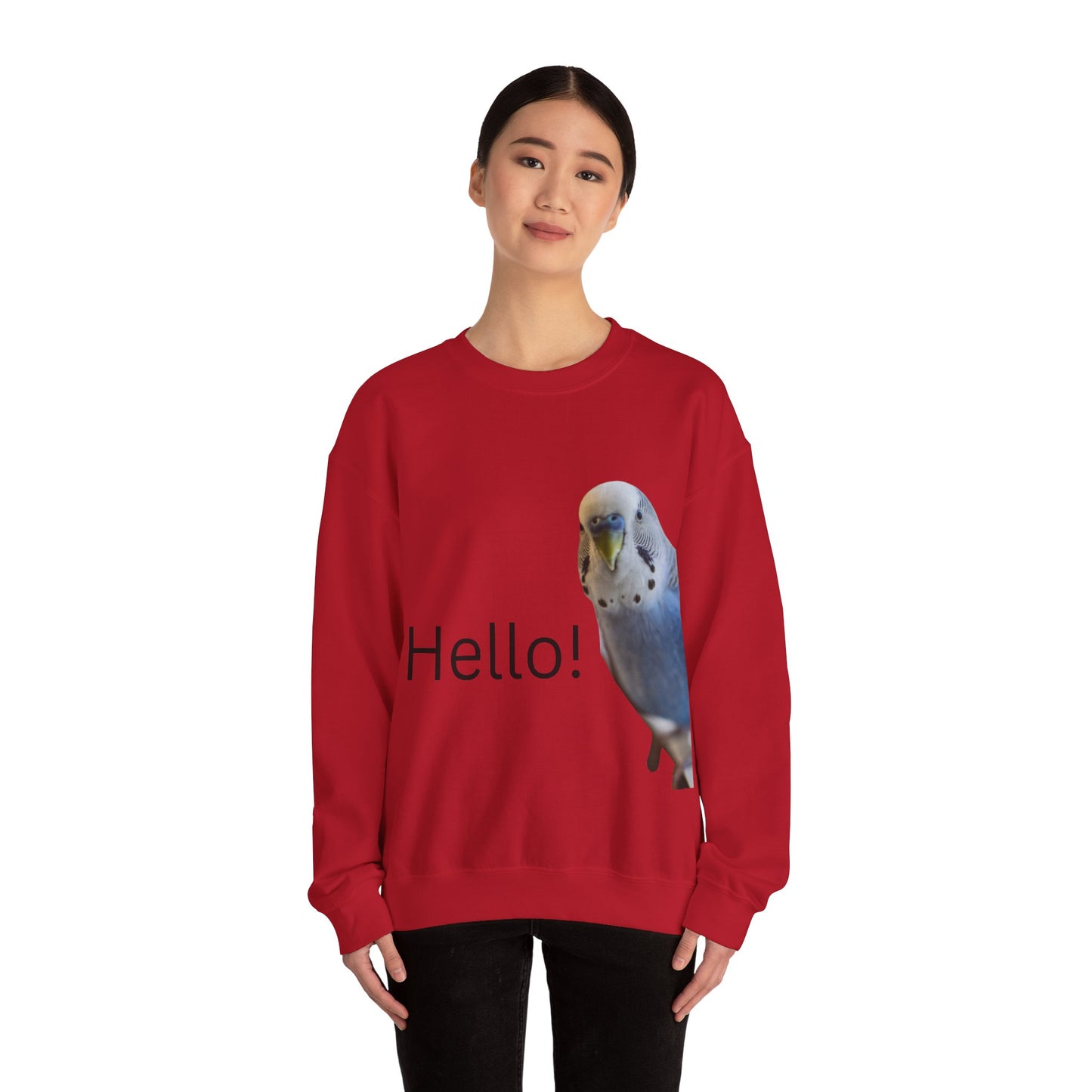 Budgie Hello Sweatshirt