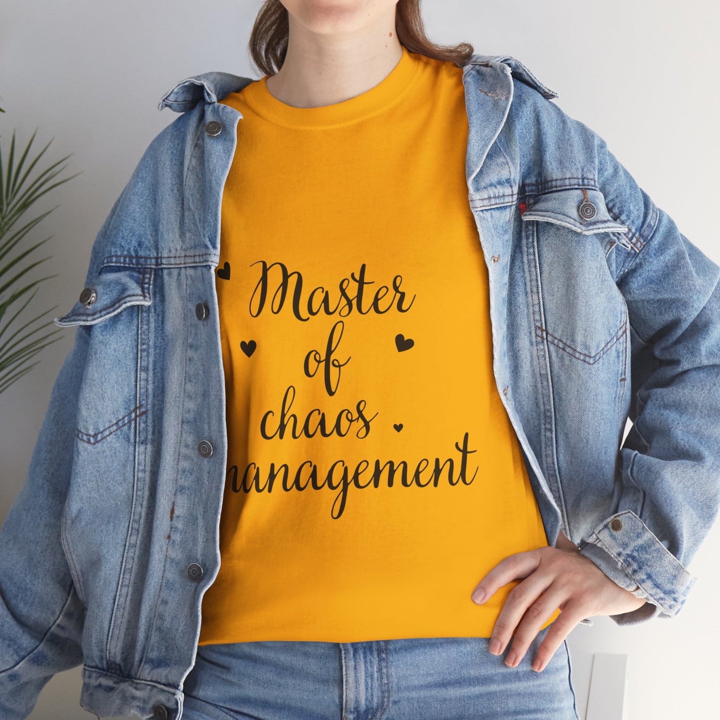 Unisex Heavy Cotton Tee - Chaos Management