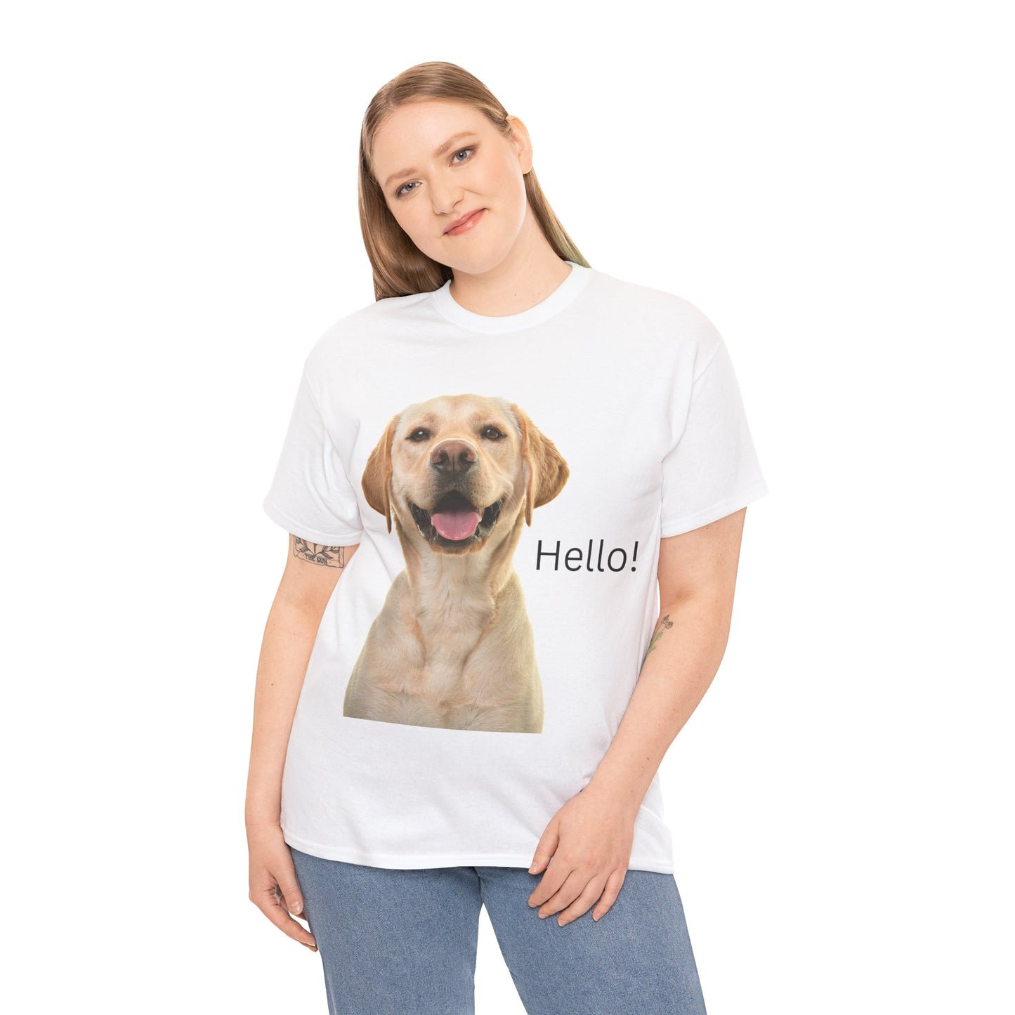 Dog Hello - Cotton T-Shirt